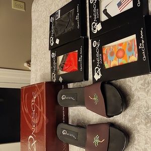 Anesole Interchangeable Shoe 5 Mates Size 10 Wedge